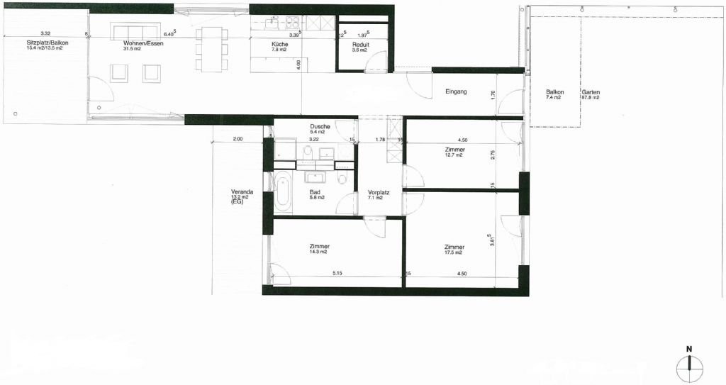 4 ½ rooms apartment, photo 2 of 10