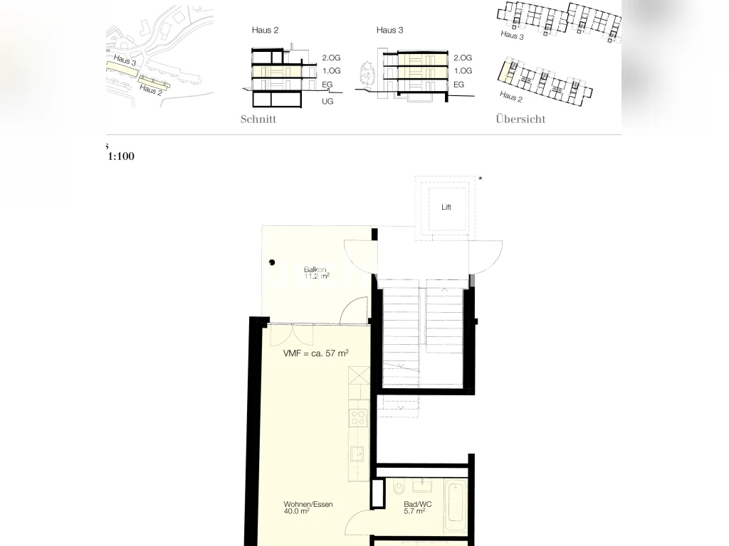 2 ½ rooms apartment, photo 3 of 5
