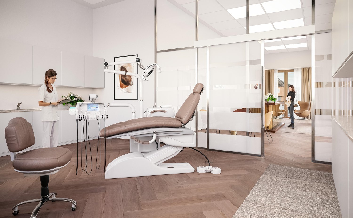 85m² office
