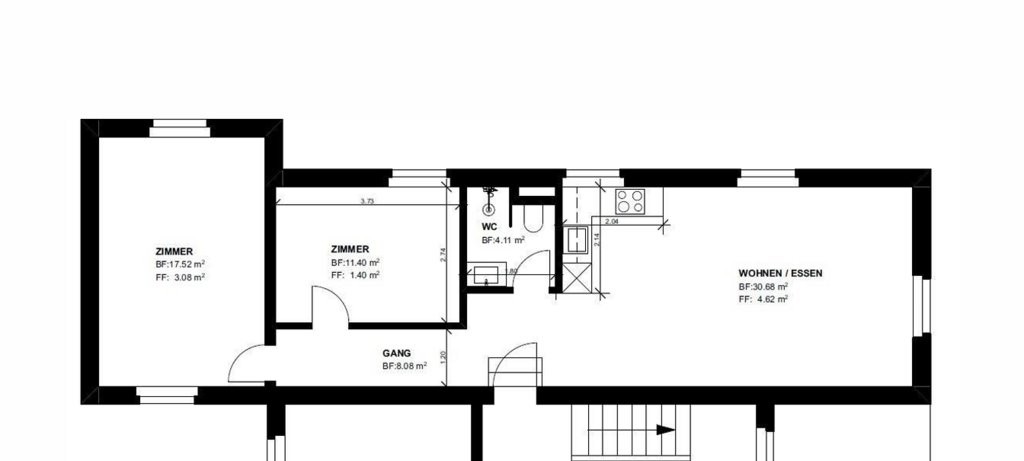 3 ½ rooms apartment, photo 4 of 4