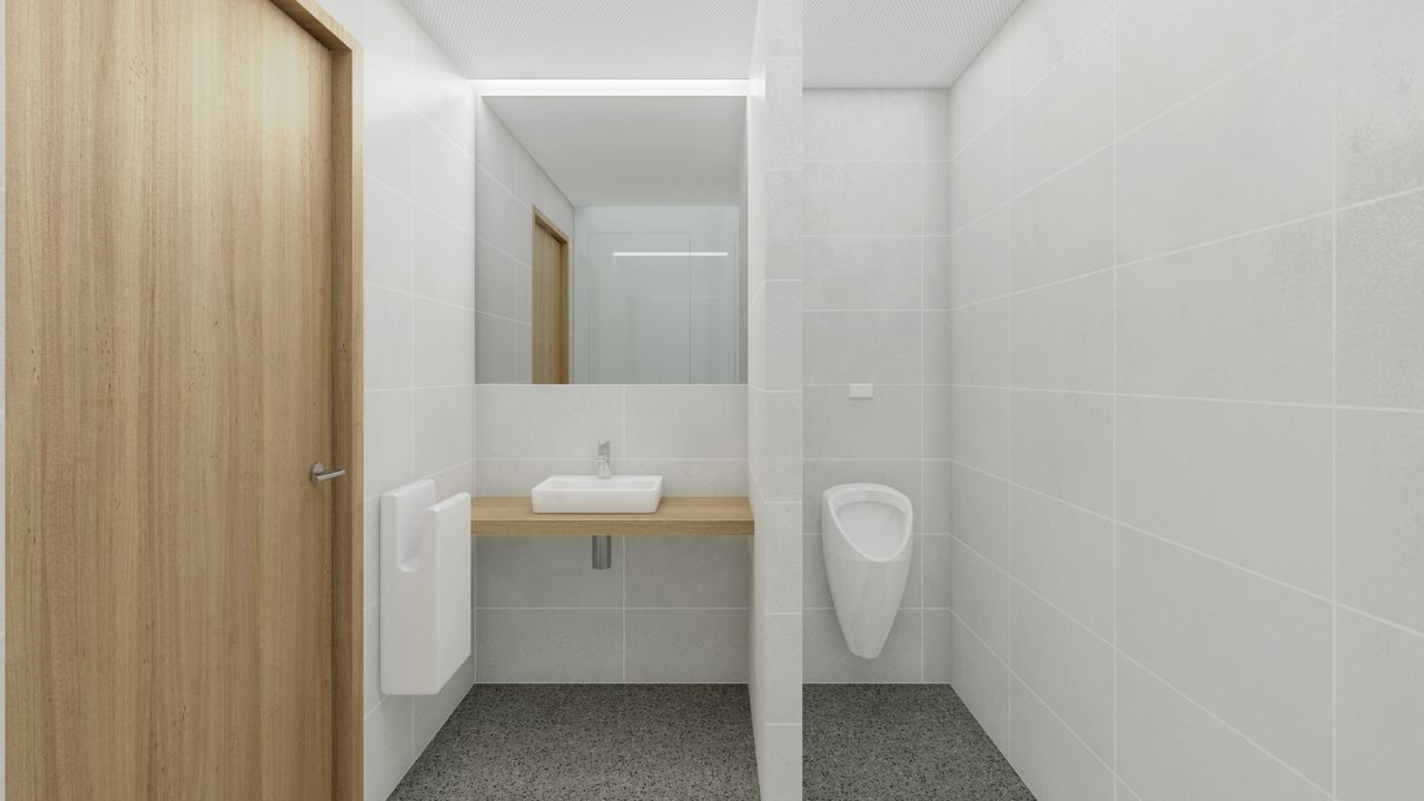 795m² office