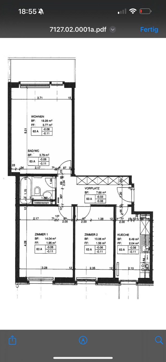 3 rooms apartment, photo 10 of 10