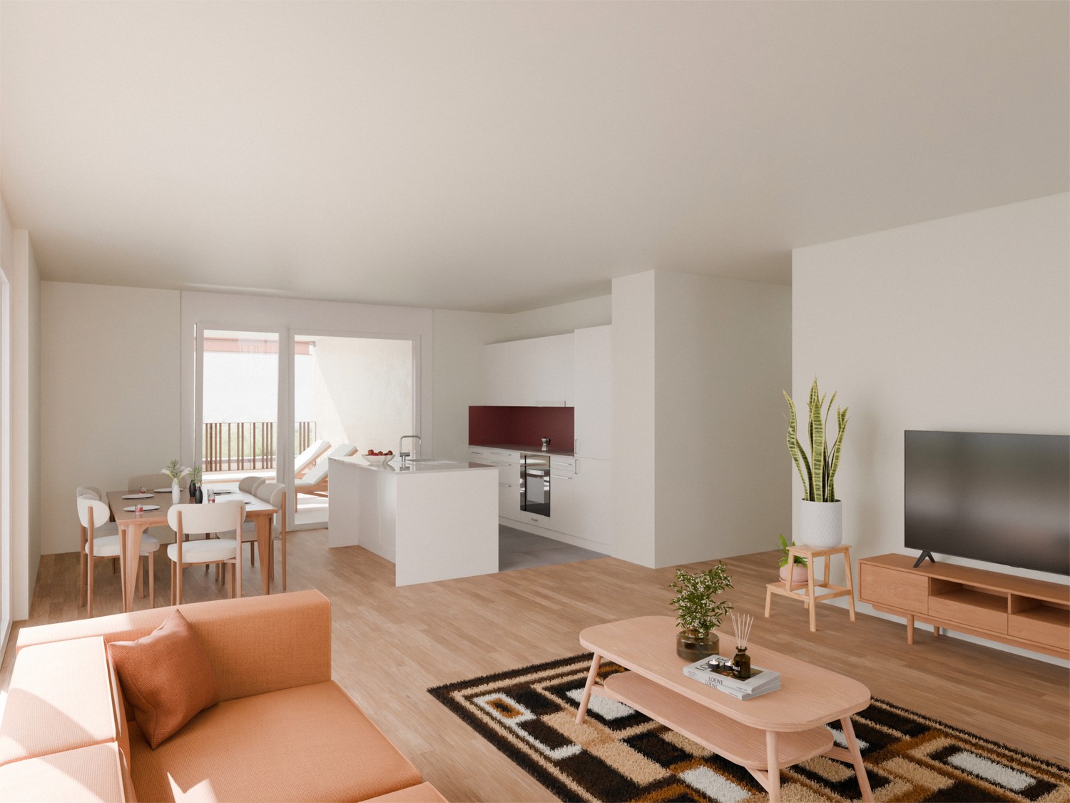 4 rooms apartment, photo 3 of 5