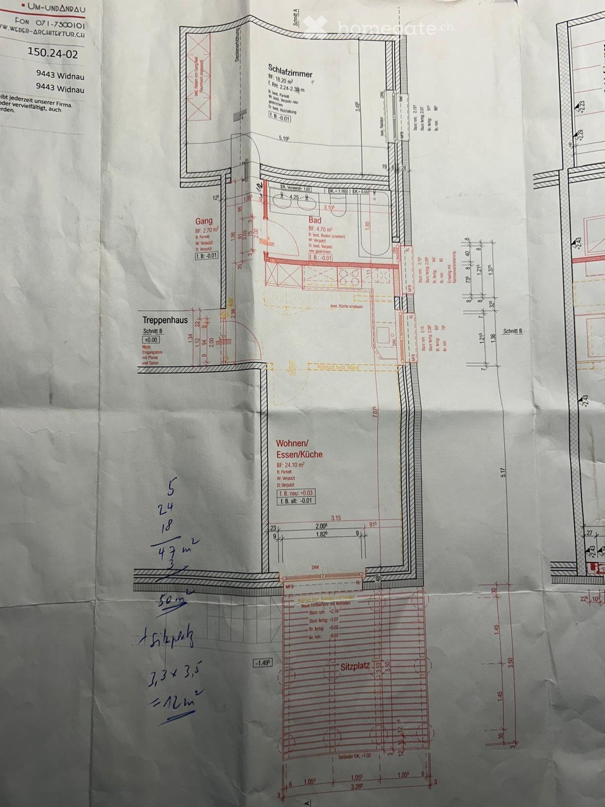 2 ½ rooms apartment