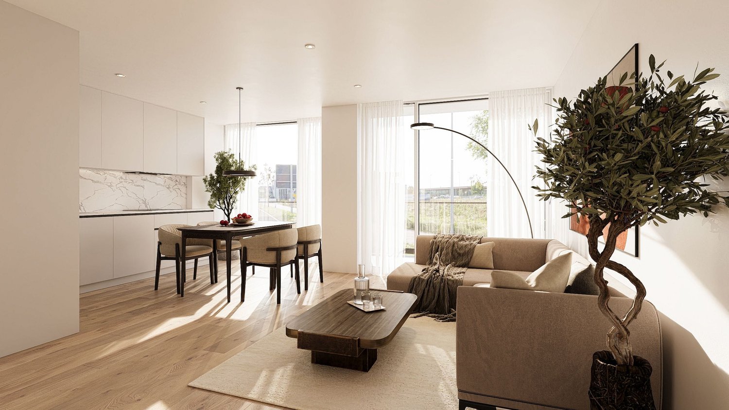 1 ½ rooms apartment