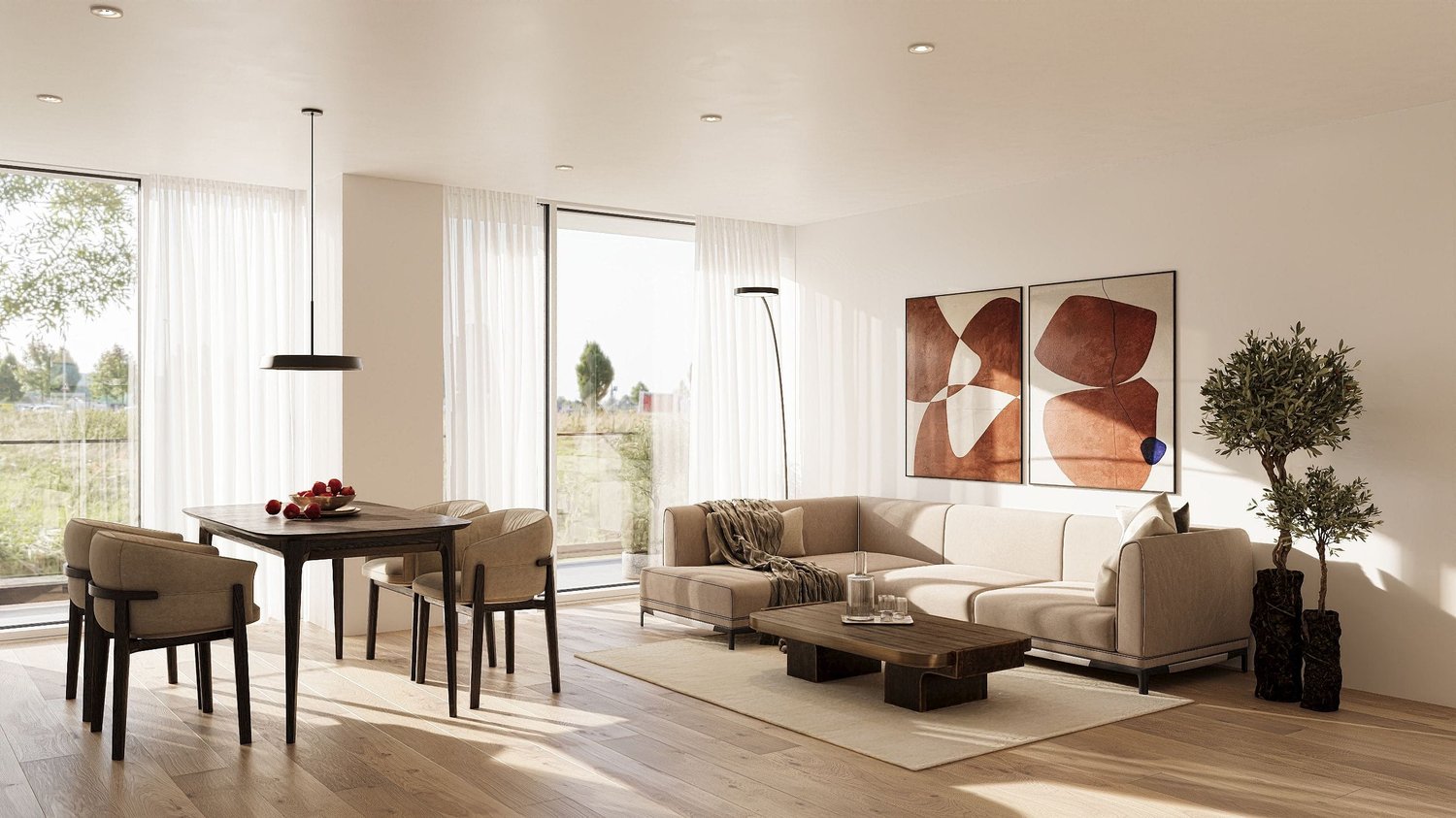 1 ½ rooms apartment