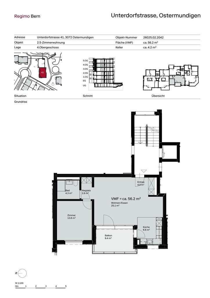 2 ½ rooms apartment, photo 7 of 7