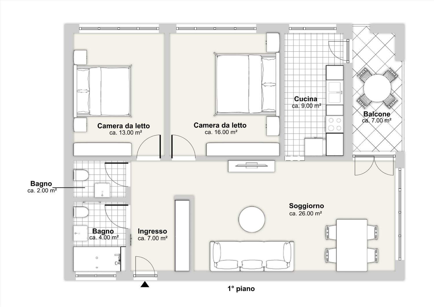3 ½ rooms apartment, photo 9 of 9