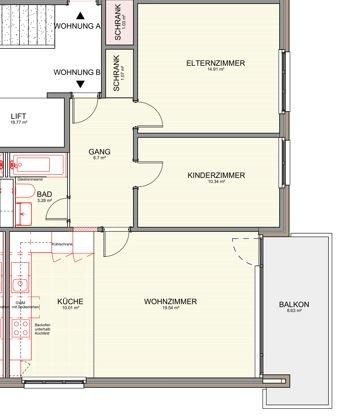 3 ½ rooms apartment, photo 6 of 6