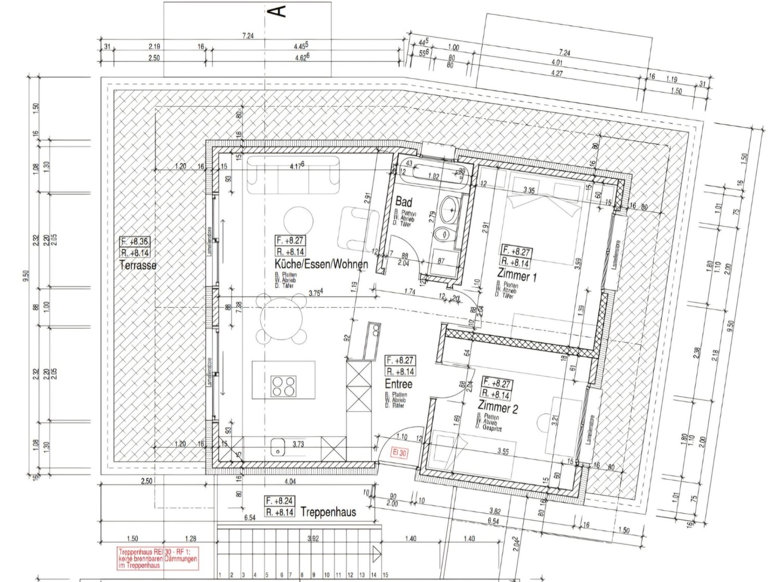 3 ½ rooms apartment