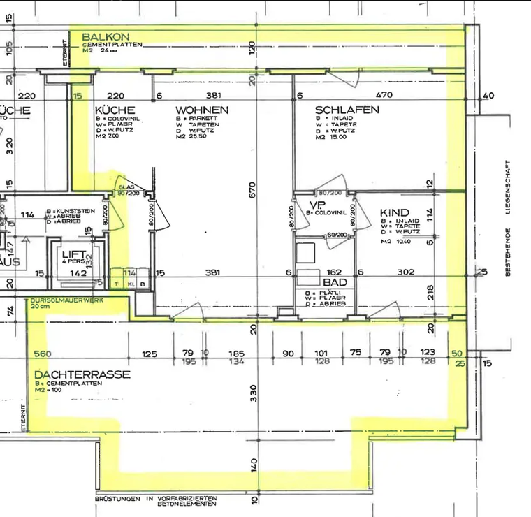 3 ½ rooms apartment