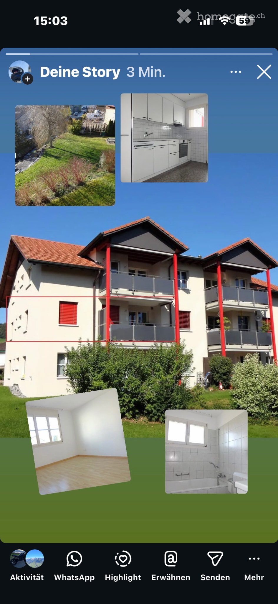 4 rooms apartment