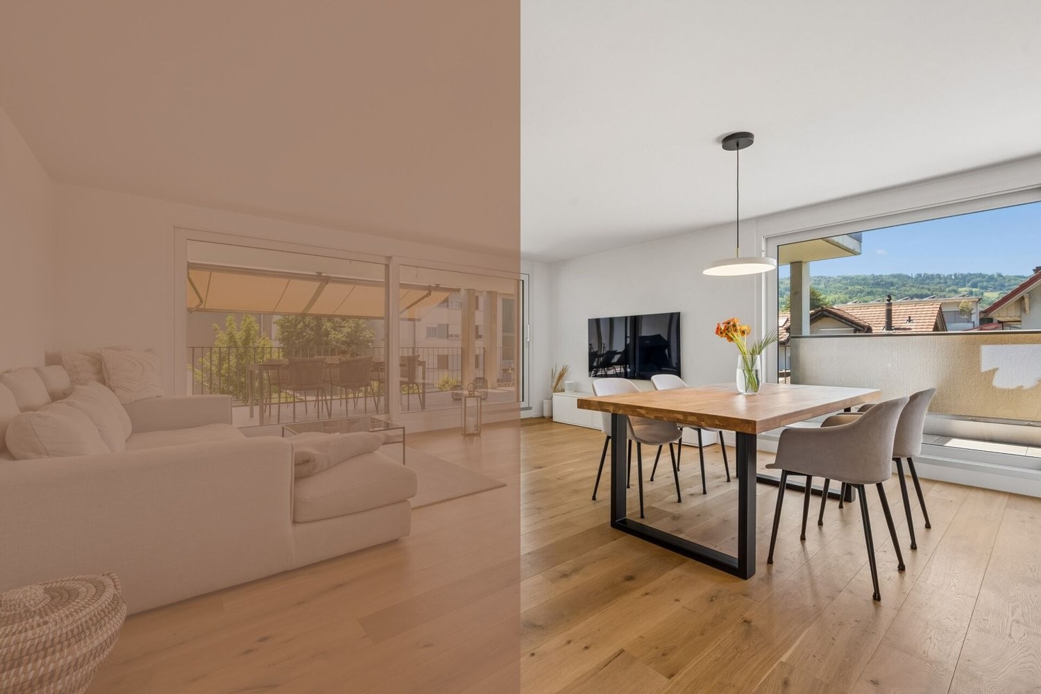 3 ½ pièces appartement avec terrasse