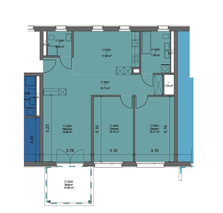 3 ½ room apartment, photo 6 of 7