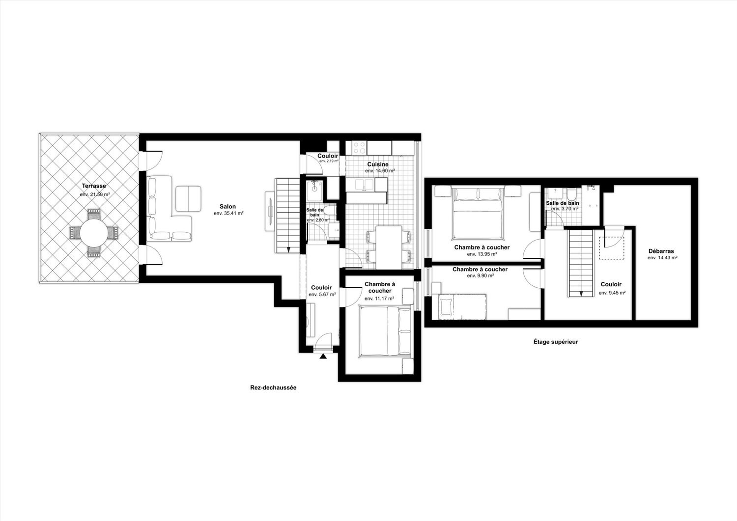 4 ½ rooms duplex (9)