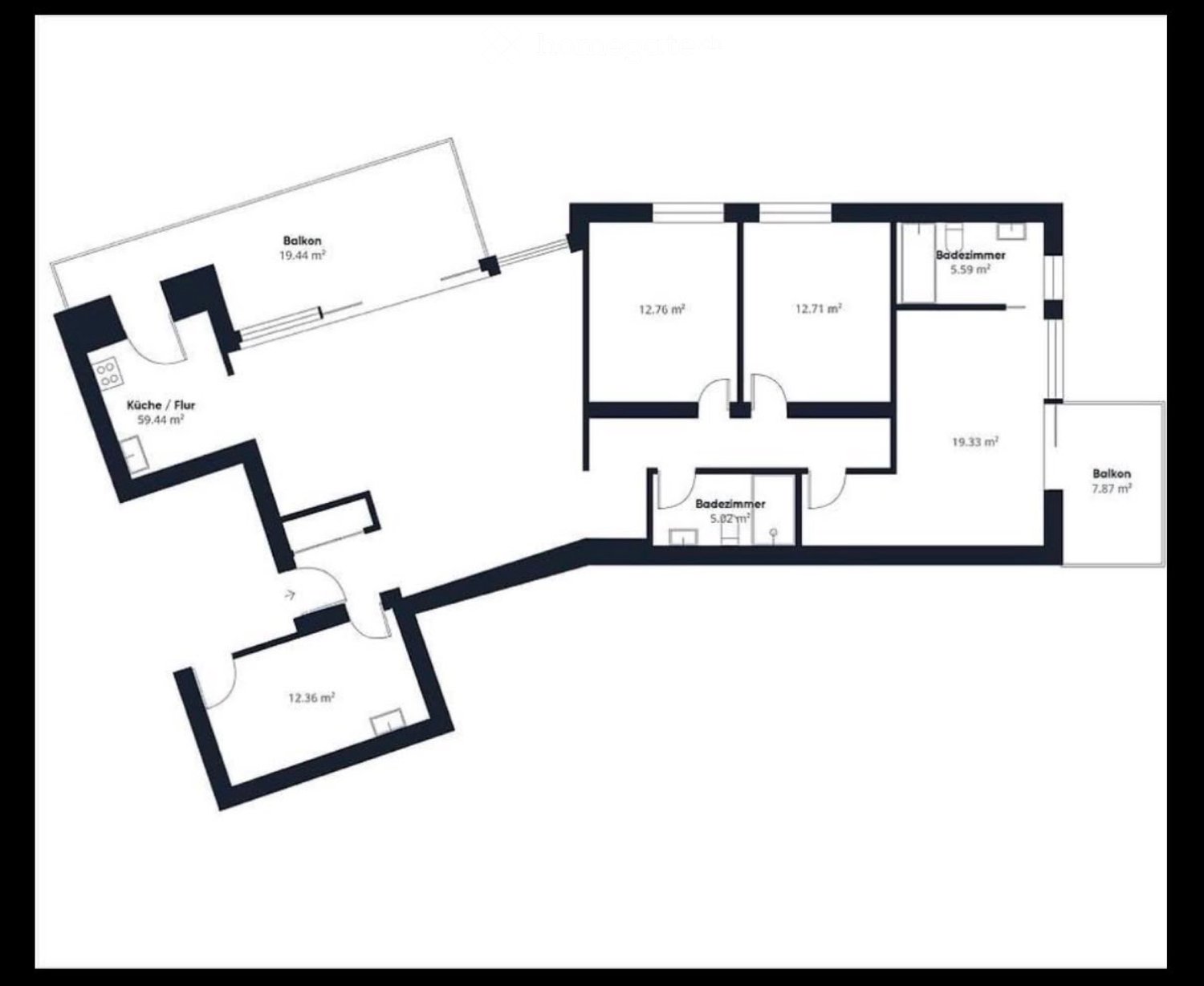 5 rooms apartment, foto 1 di 5