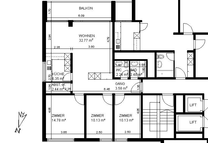 4 ½ rooms apartment, photo 10 of 10