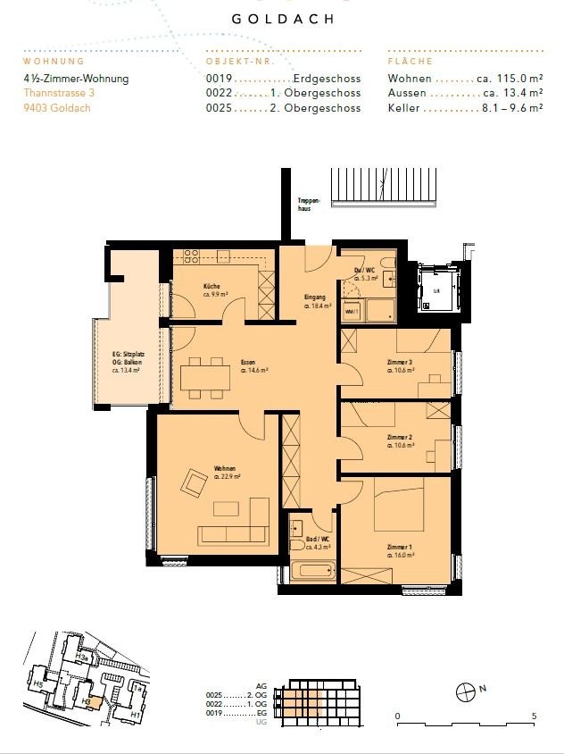 4 ½ rooms apartment, photo 10 of 10