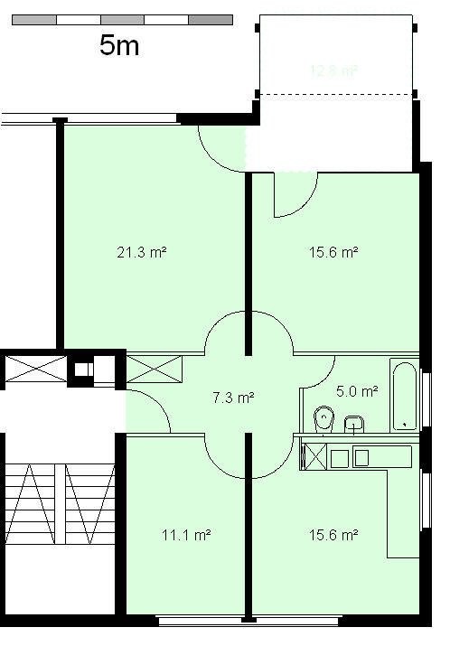 3 ½ rooms apartment (5)