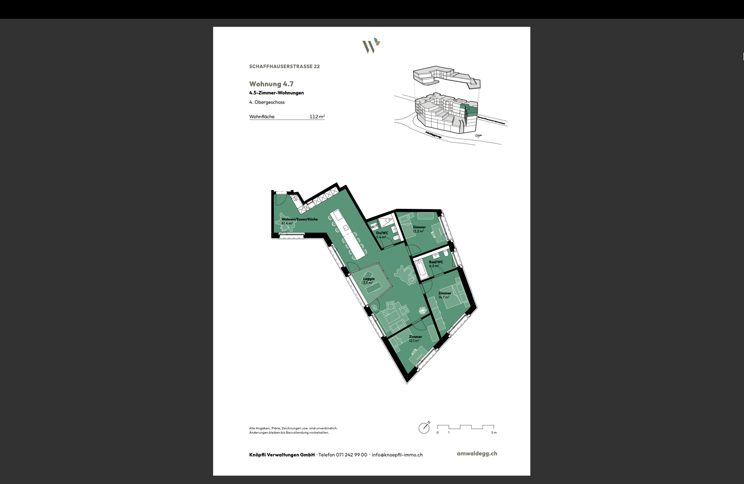 4 ½ rooms apartment, photo 1 of 10