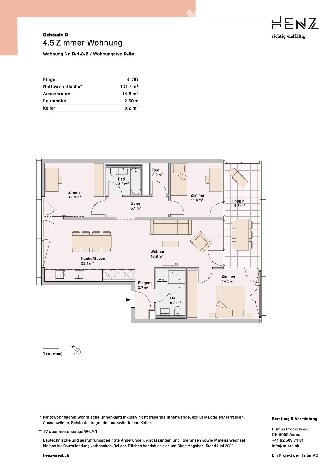 4 ½ rooms apartment, photo 5 of 5
