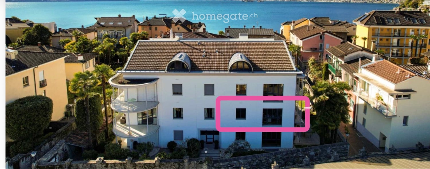 Ascona Old Town 2.5-room apartment with terrace, photo 2 of 5