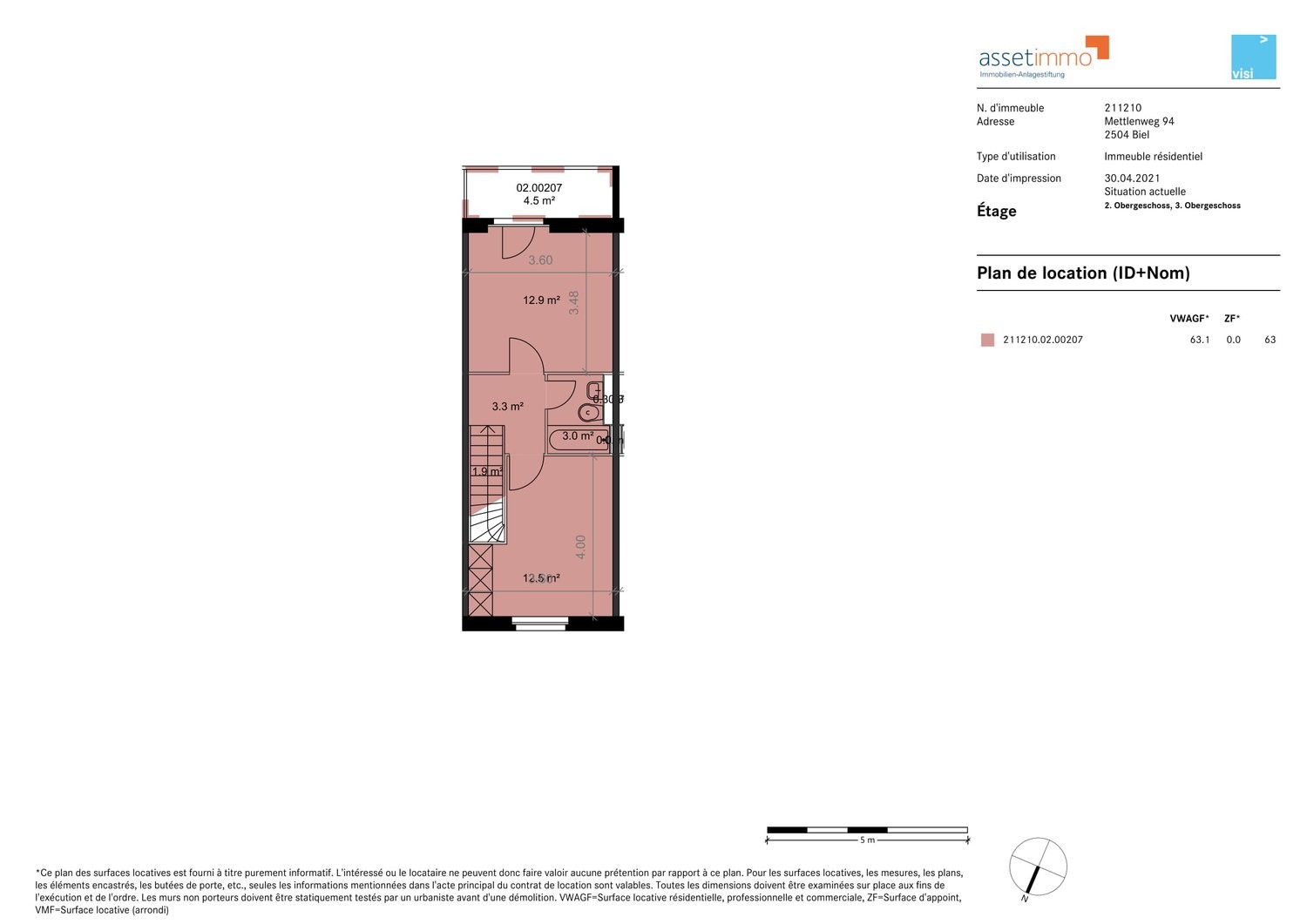 3 ½ rooms duplex, photo 10 sur 10