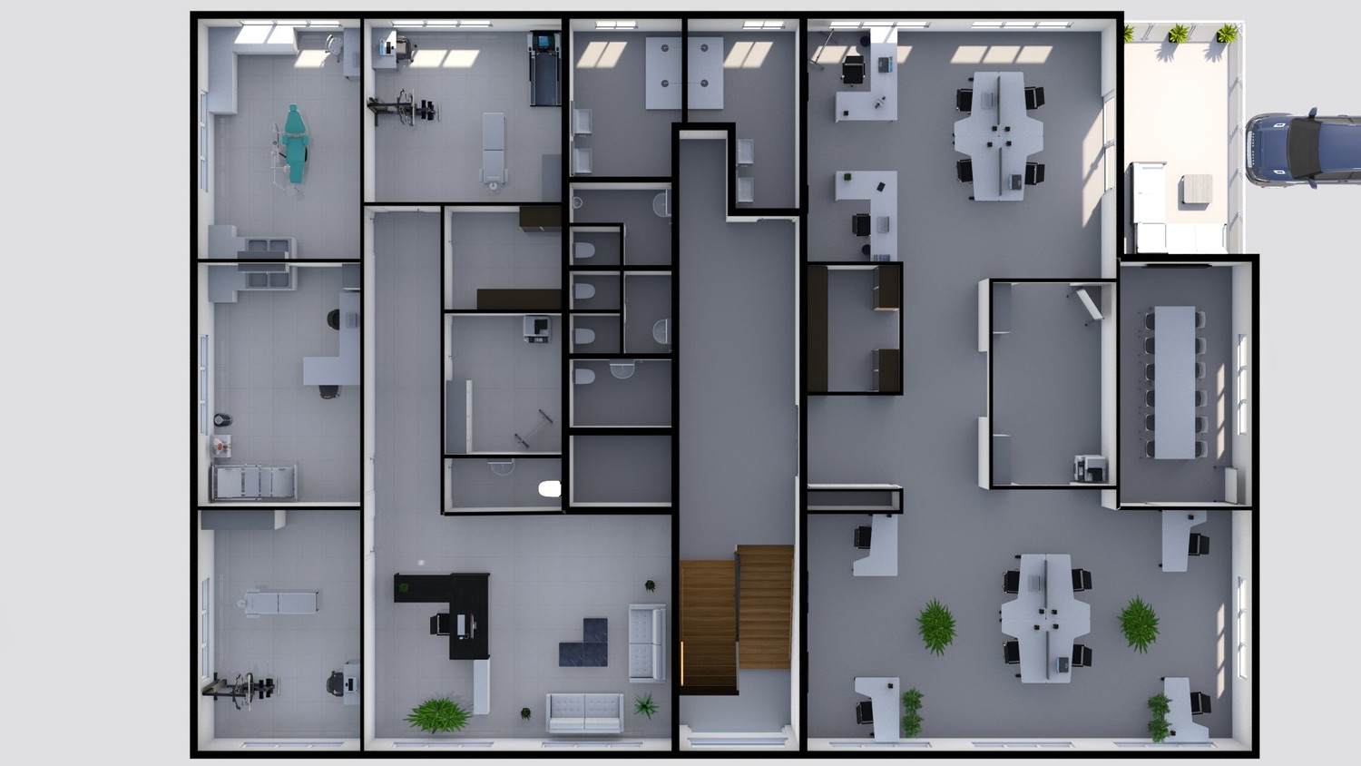 167m² office, photo 3 of 5