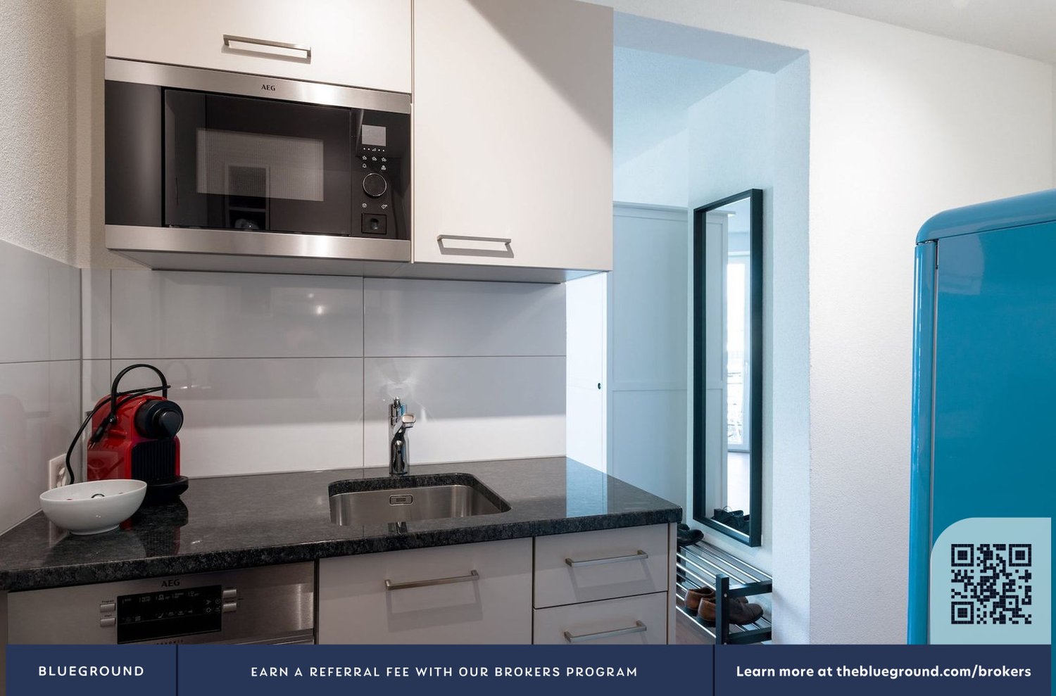 2 room furnished flat