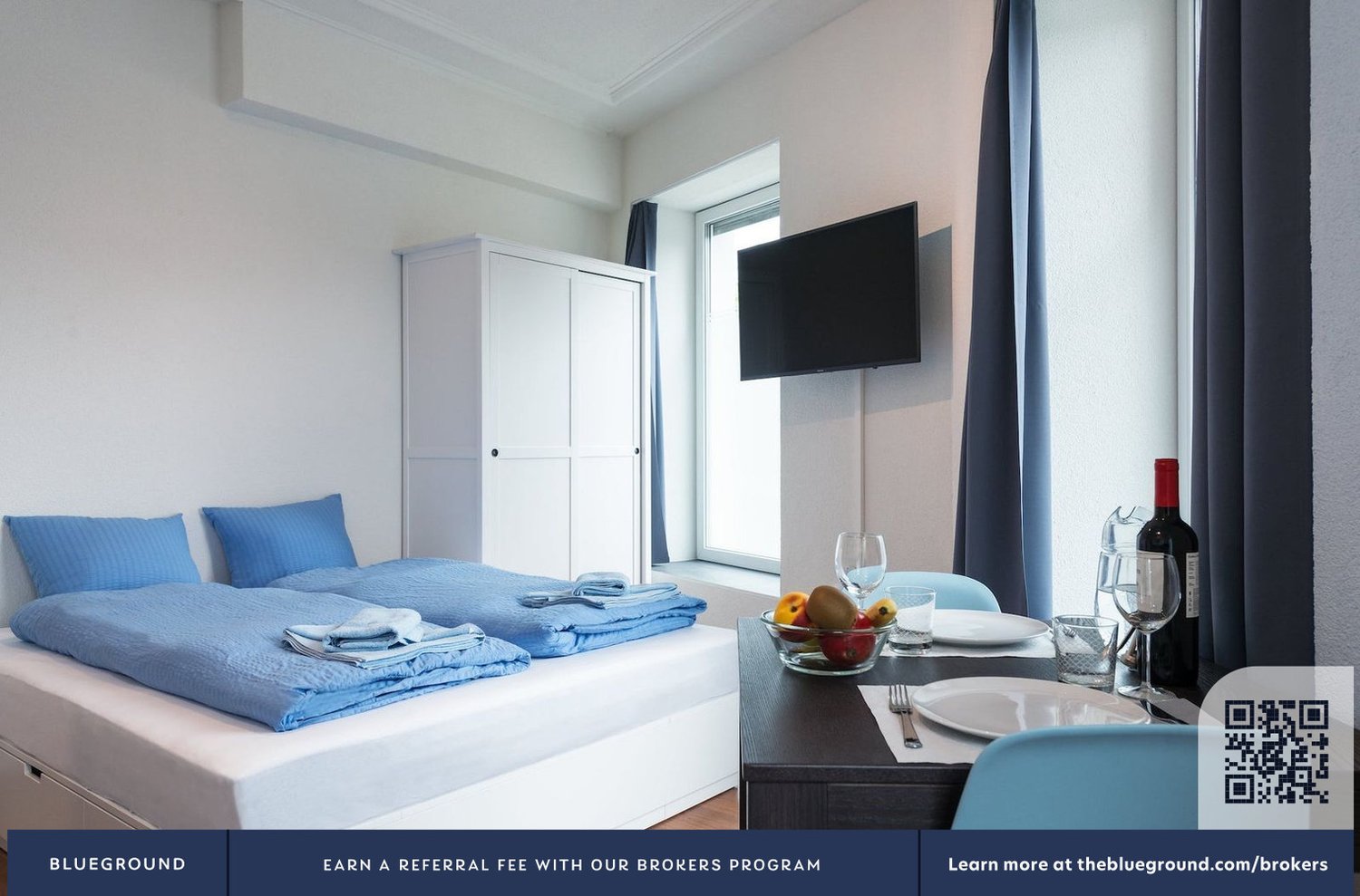 2 room furnished flat