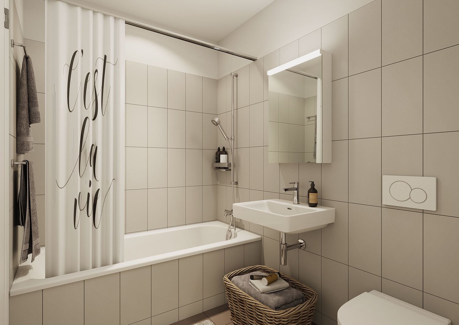 2 ½ rooms apartment