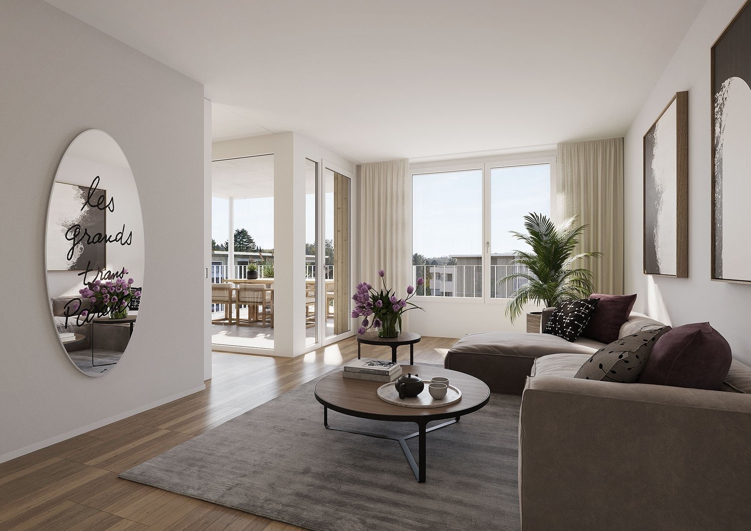 2 ½ rooms apartment