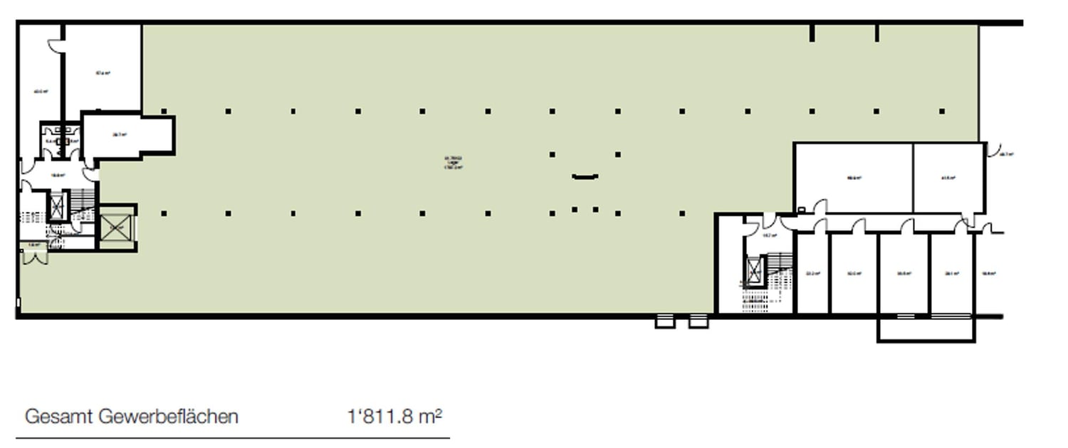 5737m² commercial