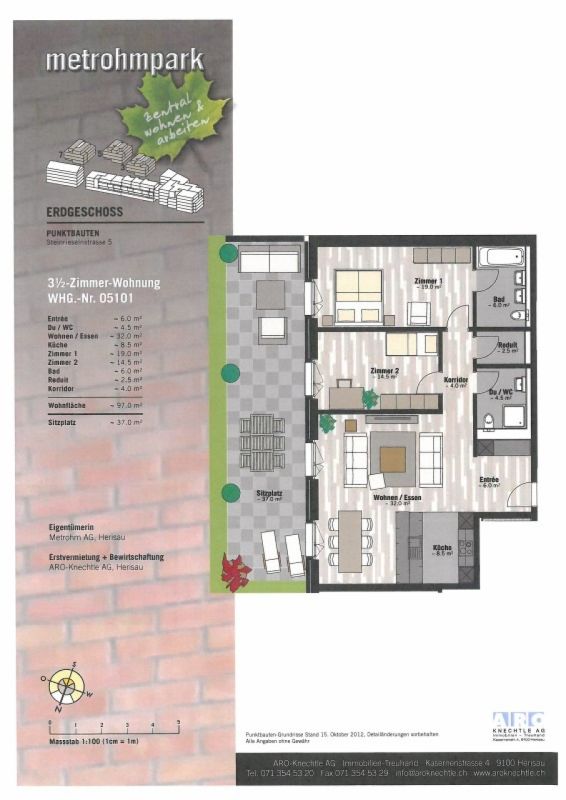 2 ½ rooms apartment