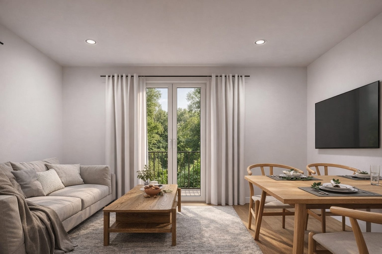 1 ½ rooms apartment