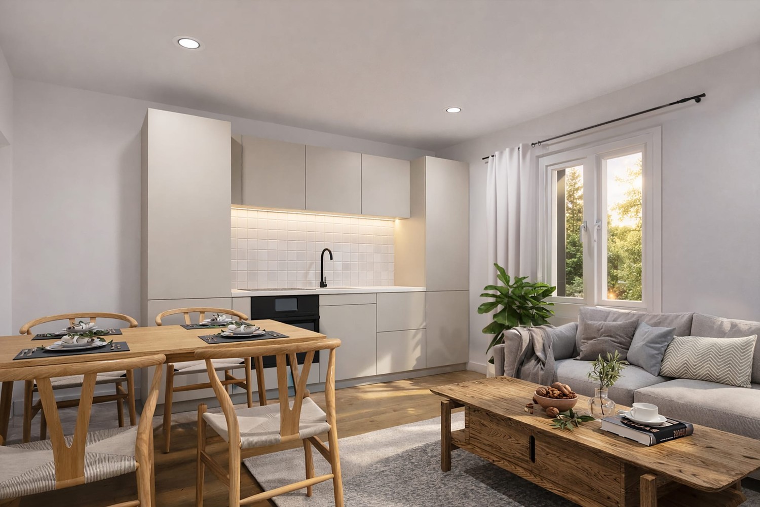 1 ½ rooms apartment
