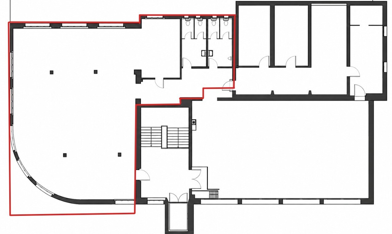 250m² commerciale