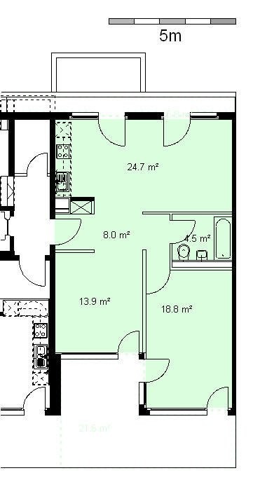 3 ½ rooms attic flat, photo 7 of 7