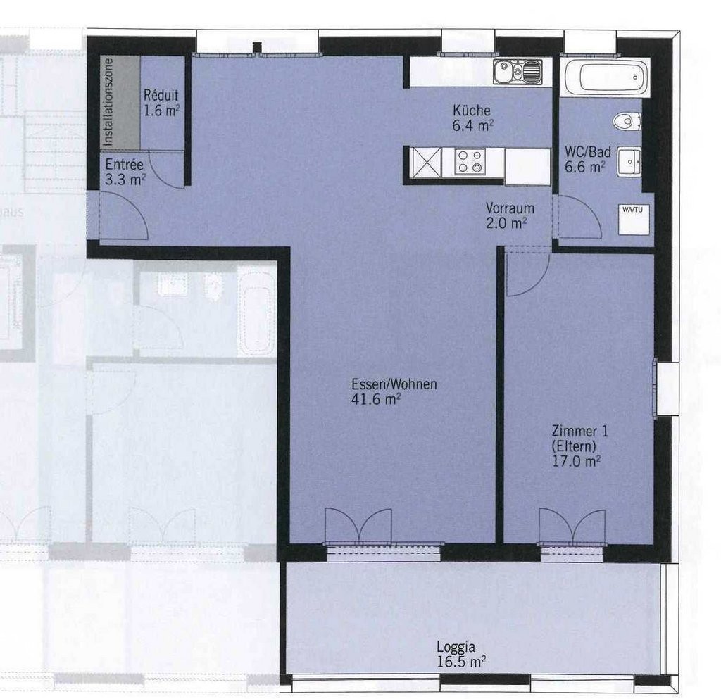2 ½ rooms apartment, photo 8 of 8