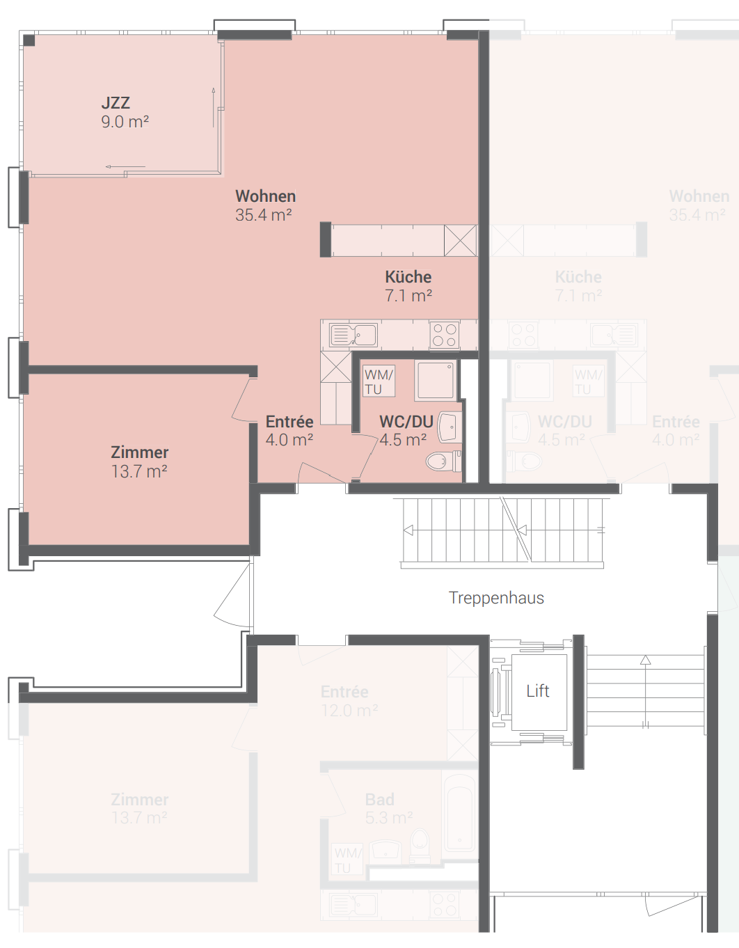Appartement de 2 ½ pièces, photo 7 sur 7
