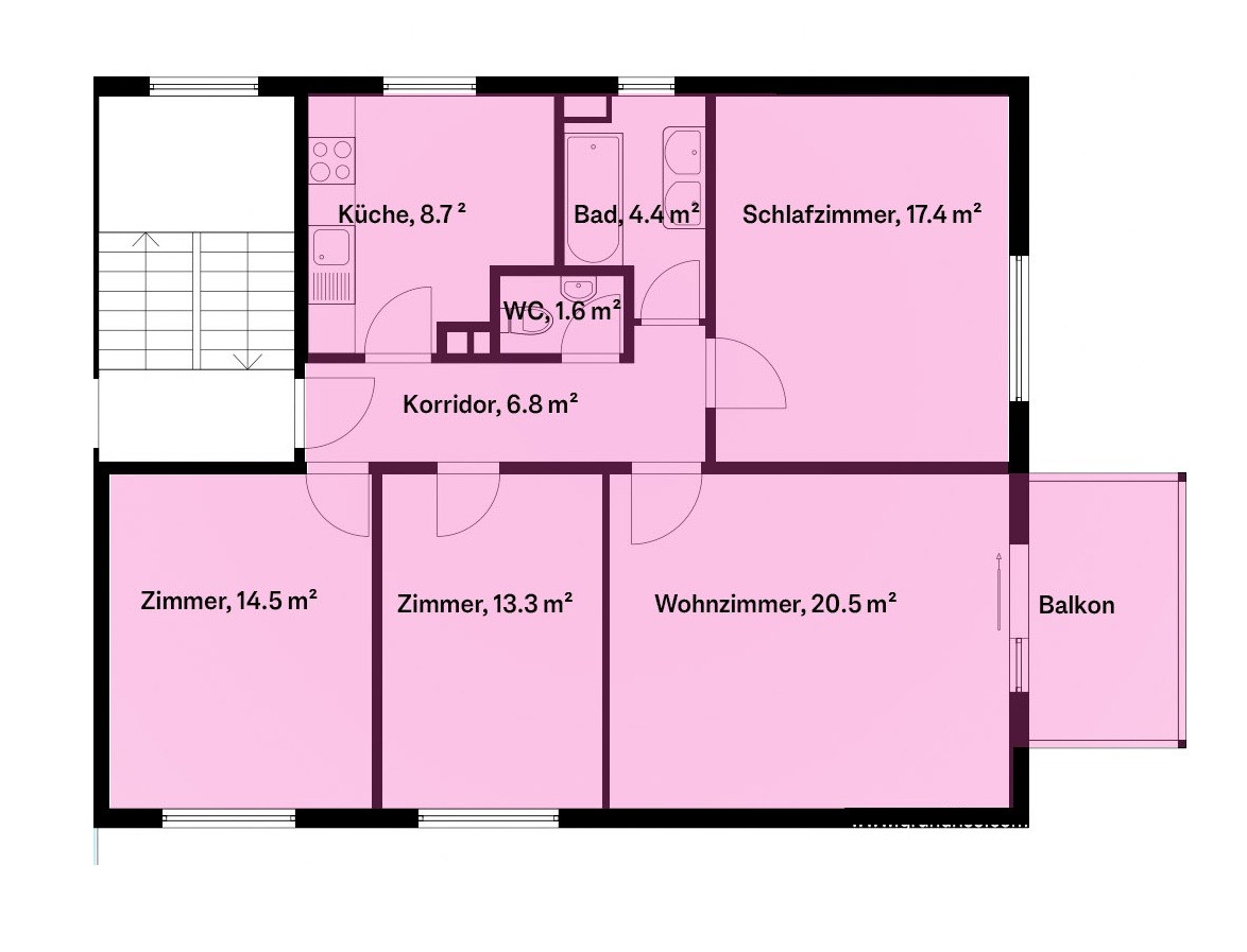 4 ½ rooms apartment, photo 6 of 10