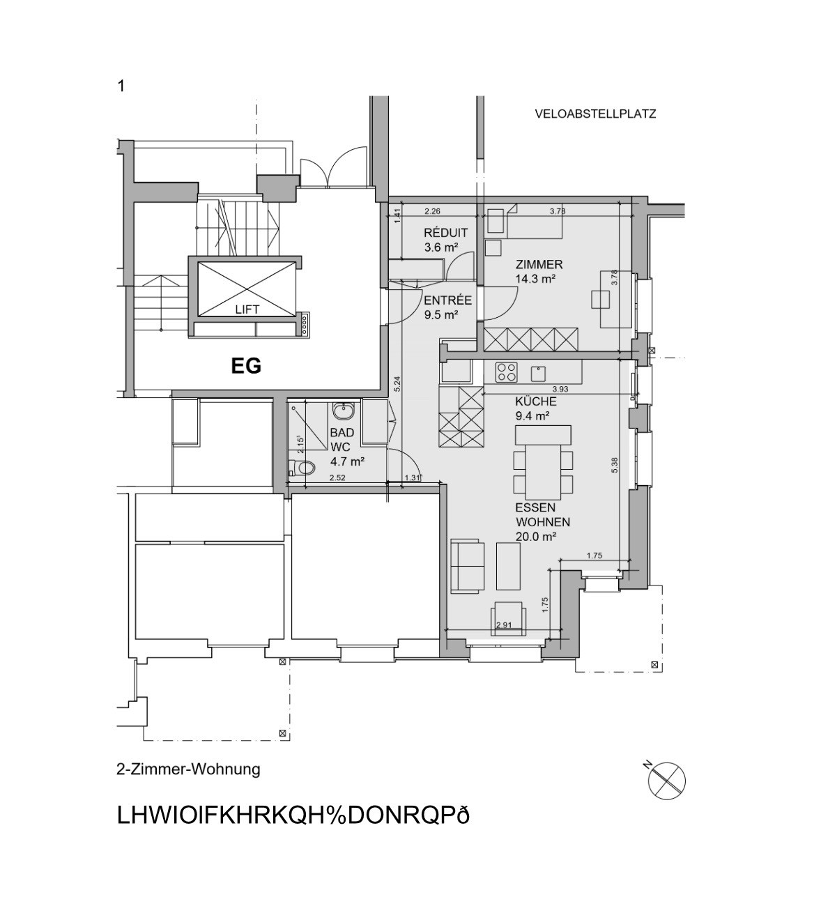 2 ½ rooms apartment, photo 5 of 6
