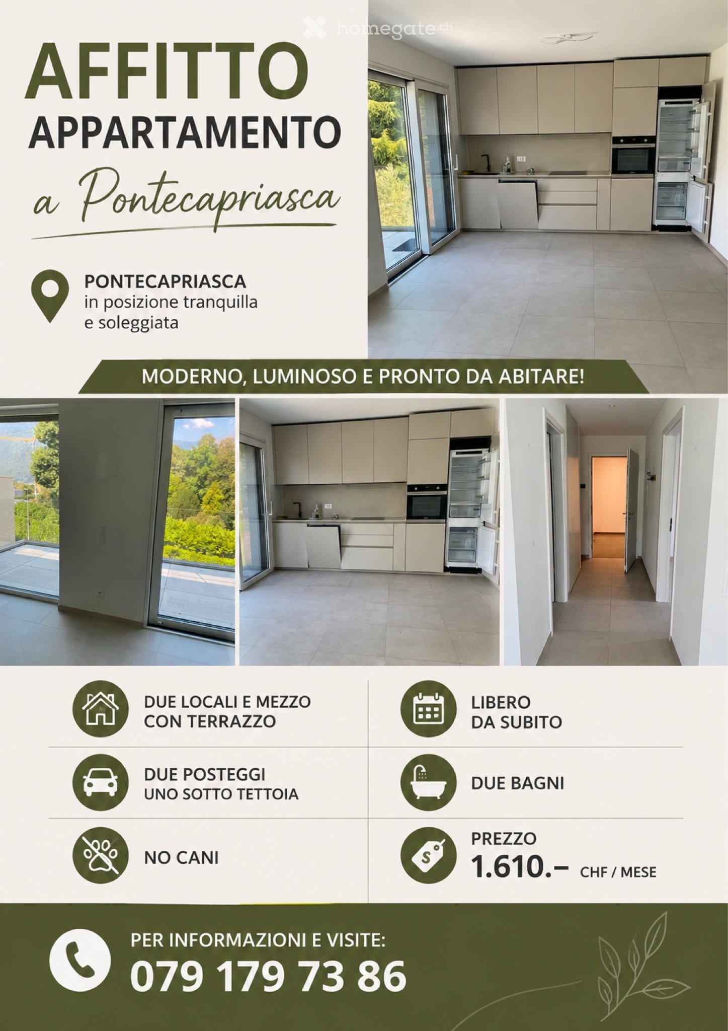 2 rooms apartment