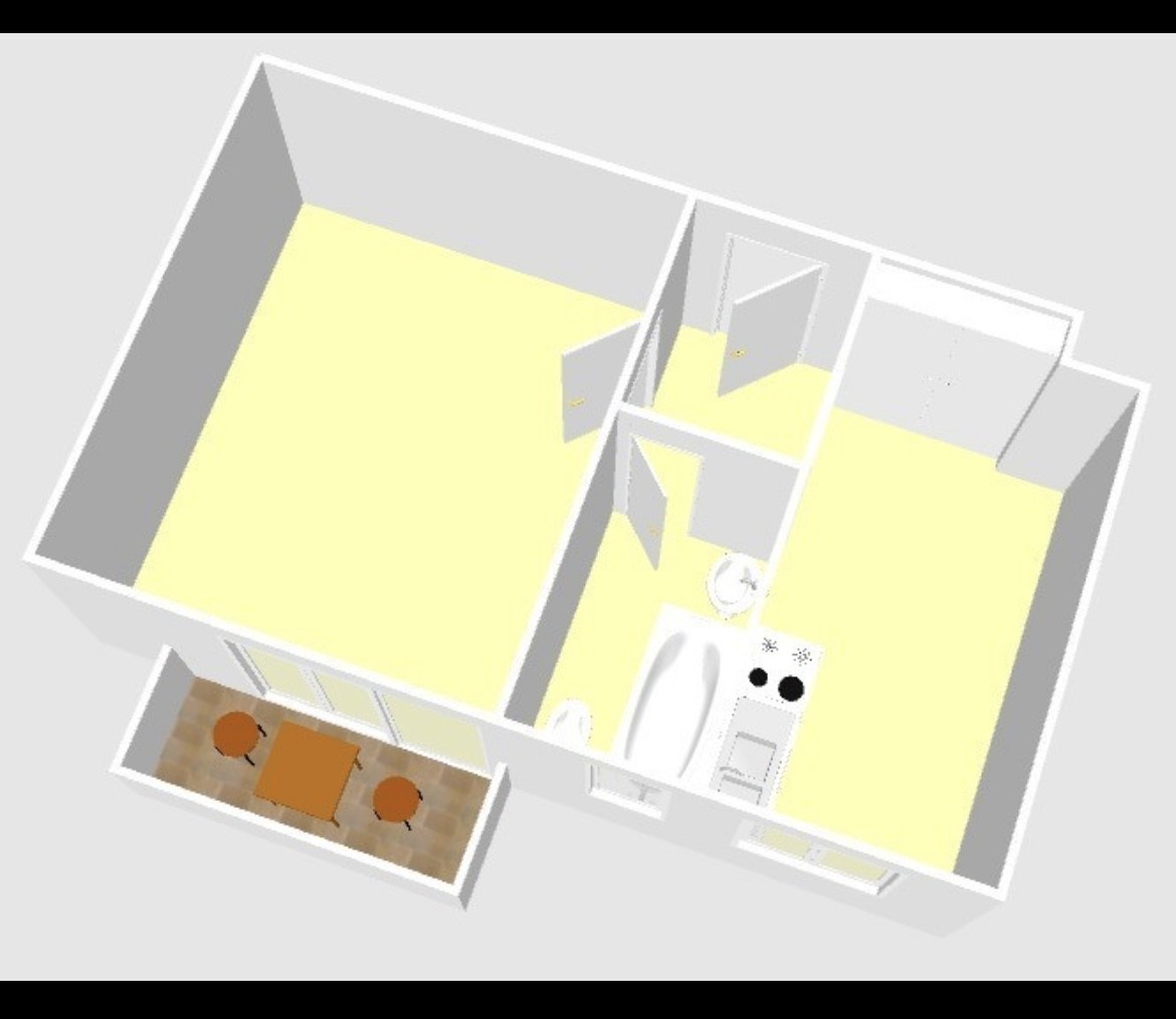 2 ½ rooms apartment