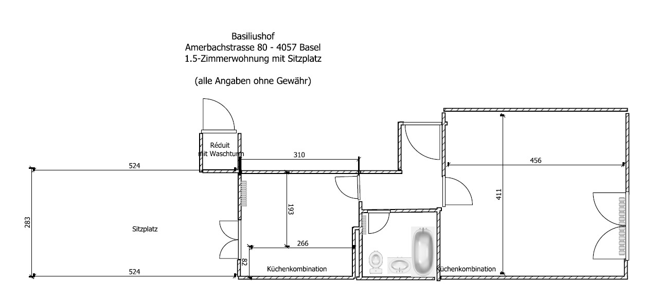 1 ½ rooms apartment, photo 9 of 9