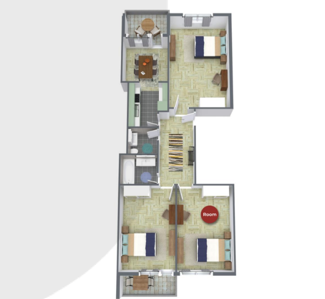 Room in a shared flat