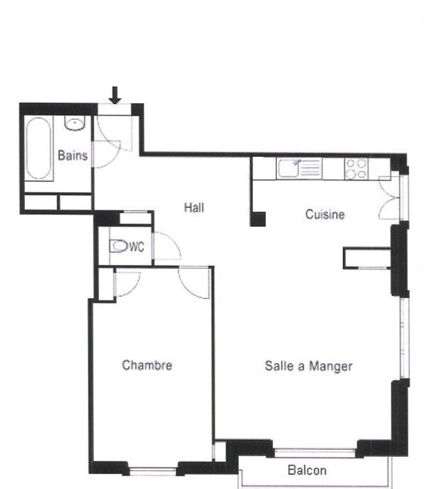 3 ½ rooms apartment, photo 2 of 7