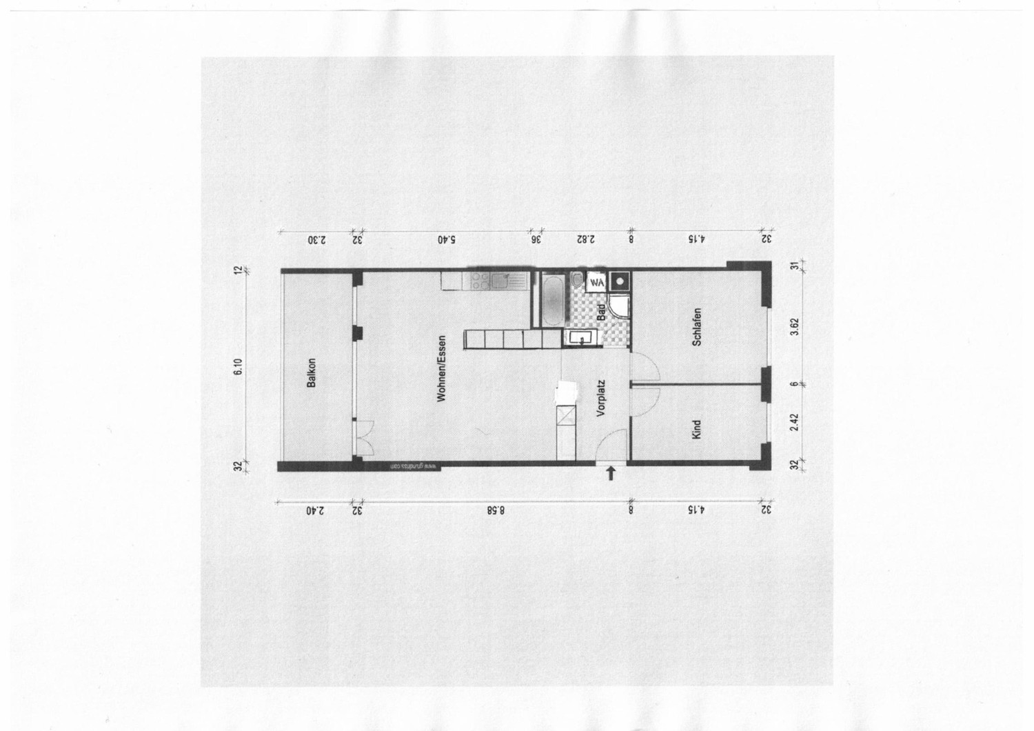 3 ½ rooms apartment, photo 8 of 9