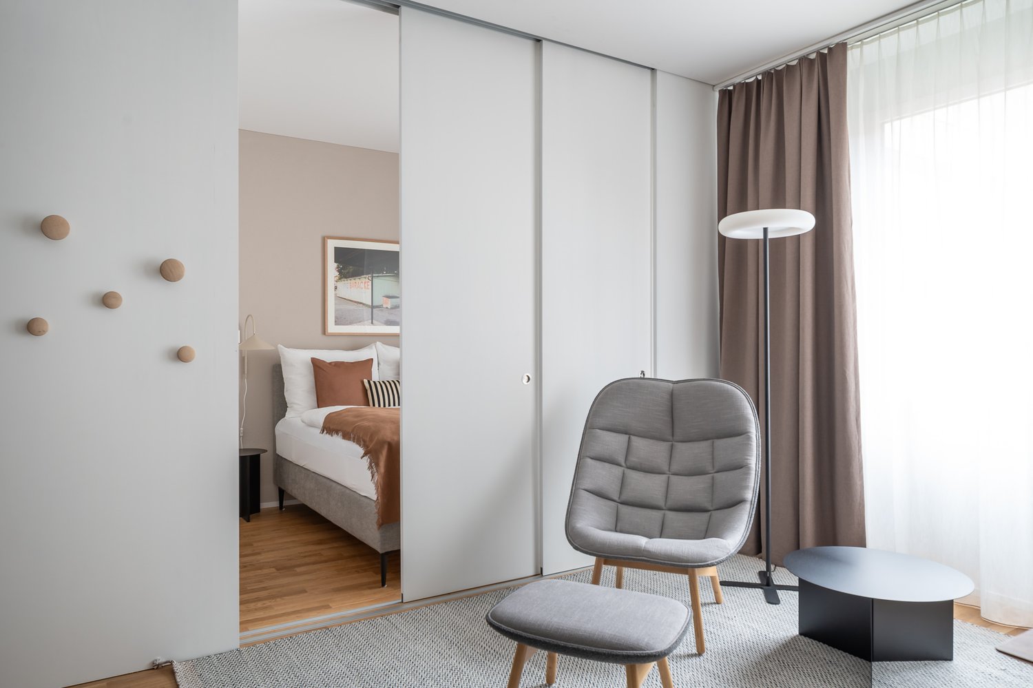 2 ½ pièces appartement meublé (3)