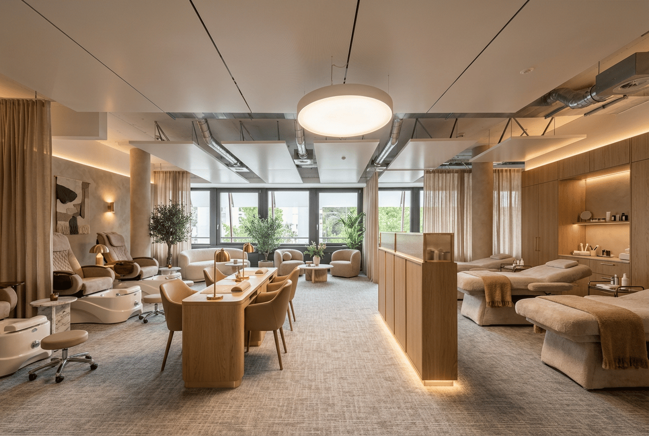 700m² office